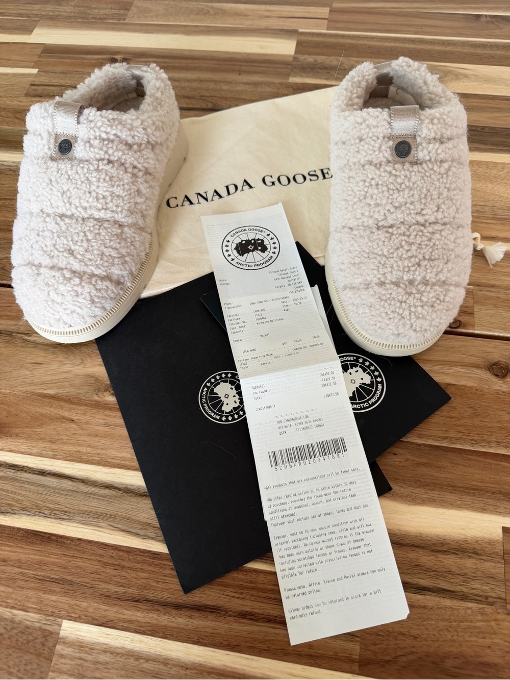 Canada Goose Porteau Shearling Mule